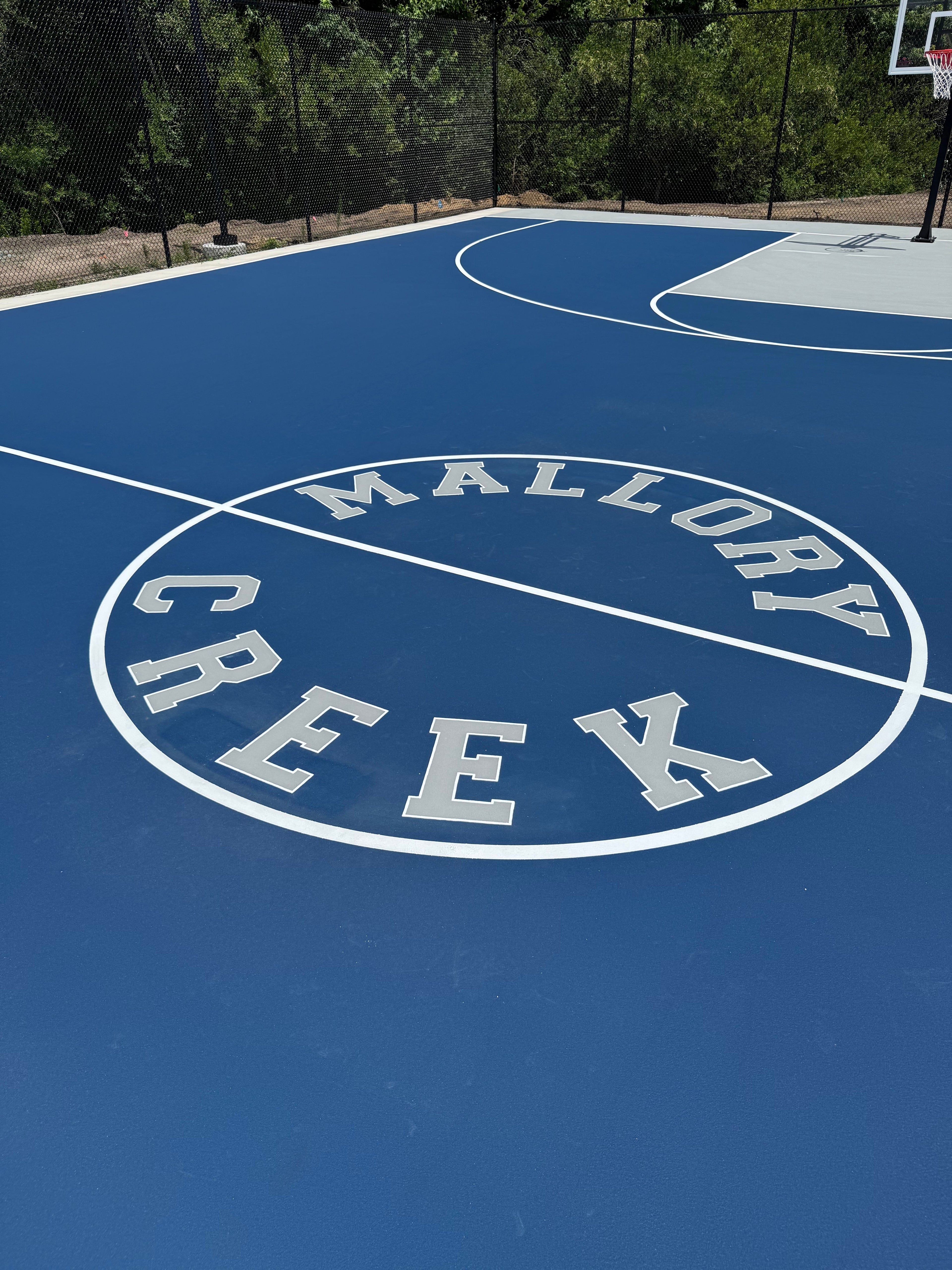 BASKETBALL COURT LETTERS