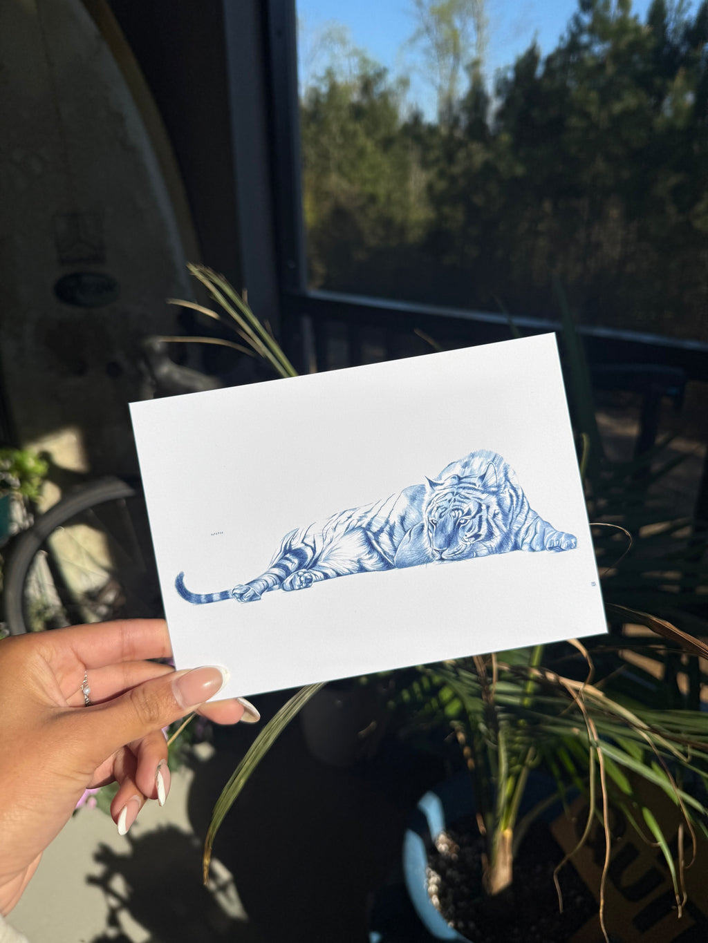 "QUIETUDE" PRINT