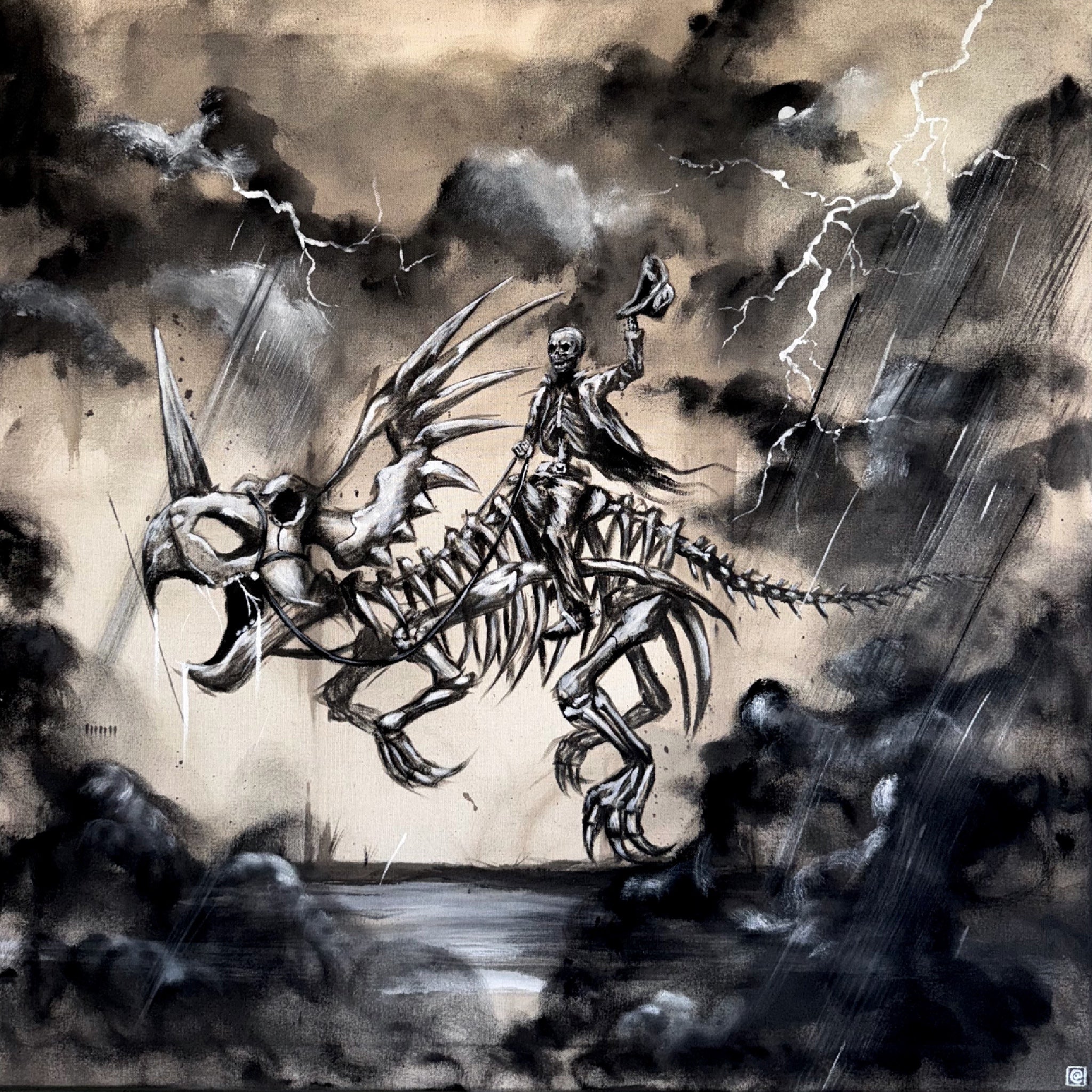 "BRAVING THE STORM" LIMITED PRINT